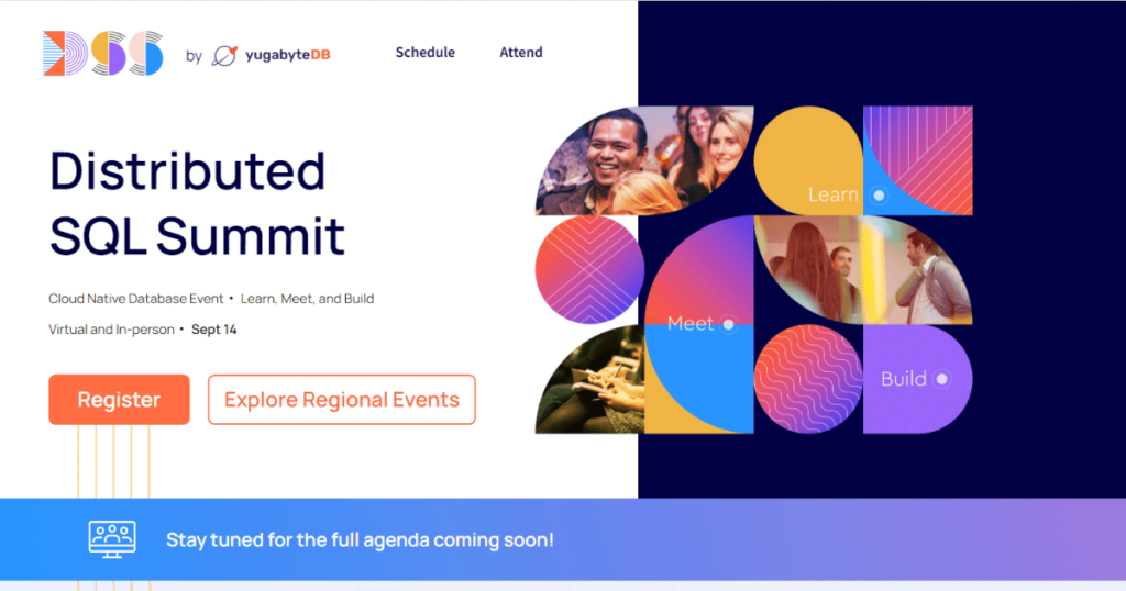 Annual Distributed SQL Summit